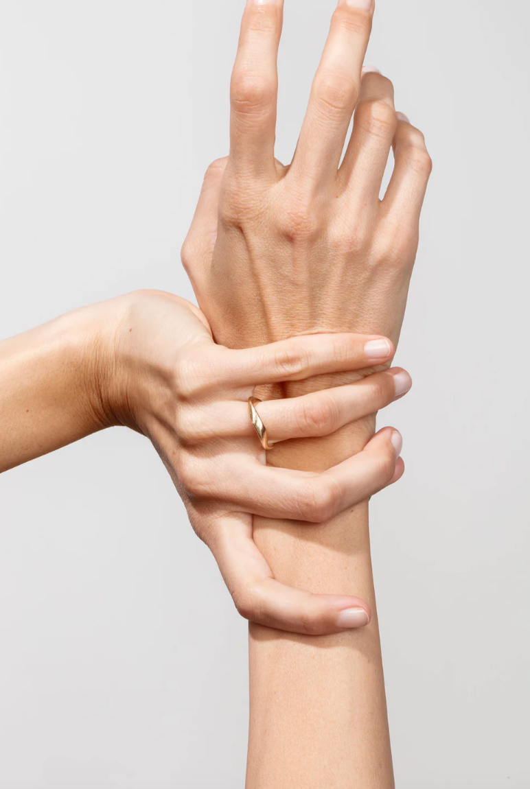 Flair ring no.1a wedding ring in 14 kt. gold